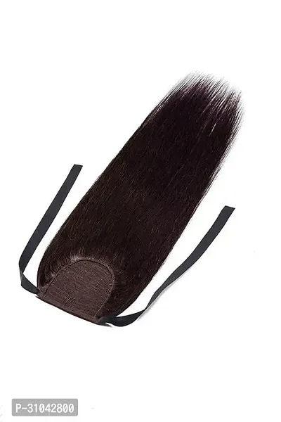 Stylish Brown 22 Inch Synthetic Hair Extension For Women-thumb2