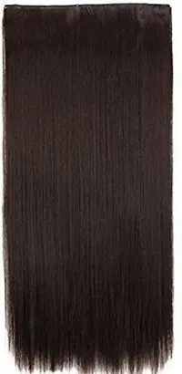 Desinger Brown Synthetic Hair Extension-thumb1