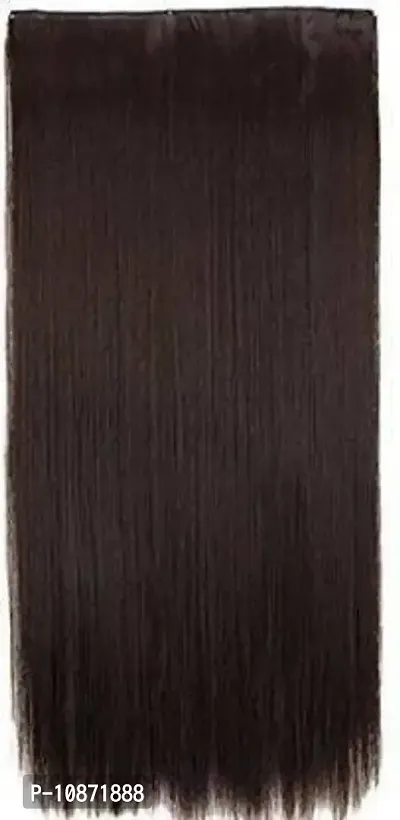 Desinger Brown Synthetic Hair Extension-thumb2