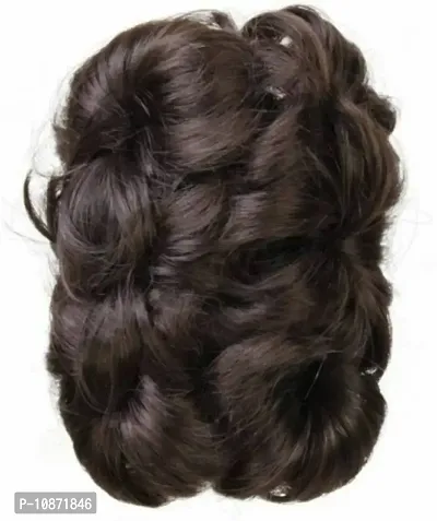 Desinger Black Nylon Hair Extension-thumb2