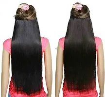 Desinger Black Synthetic Hair Extension-thumb3