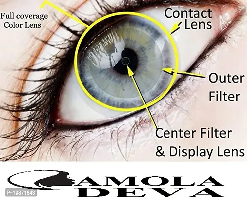 Honey Color Contact Lens-thumb4