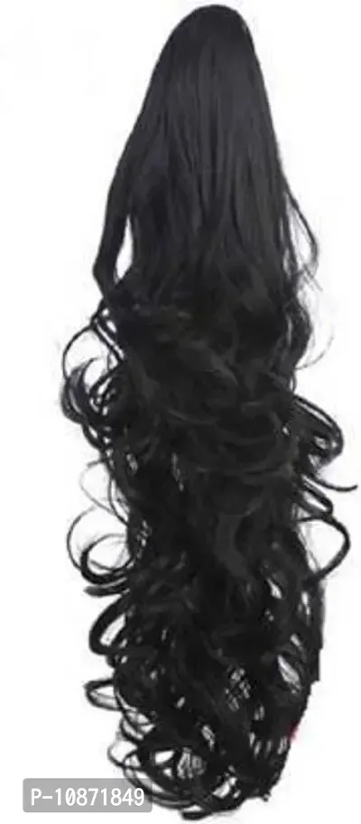 Desinger Black Synthetic Hair Extension