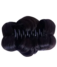 Stylish Black 6 Inch Synthetic Hair Extension For Women-thumb3