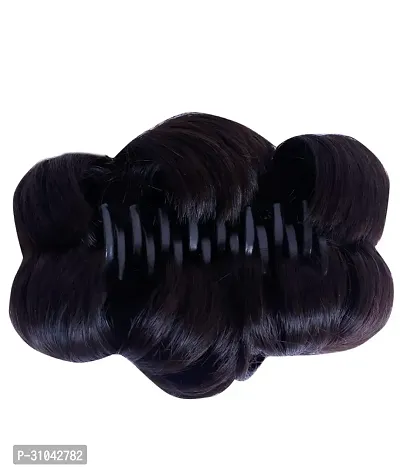 Stylish Black 6 Inch Synthetic Hair Extension For Women-thumb4