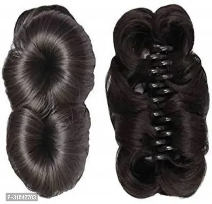 Stylish Brown 6 Inch Synthetic Hair Extension For Women