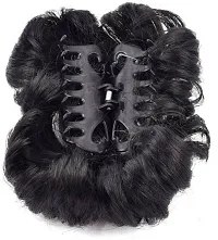 Desinger Black Nylon Hair Extension-thumb1