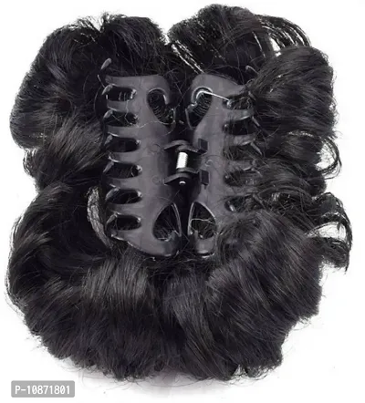 Desinger Black Nylon Hair Extension-thumb2