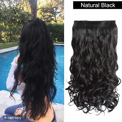 Desinger Black Synthetic Hair Extension