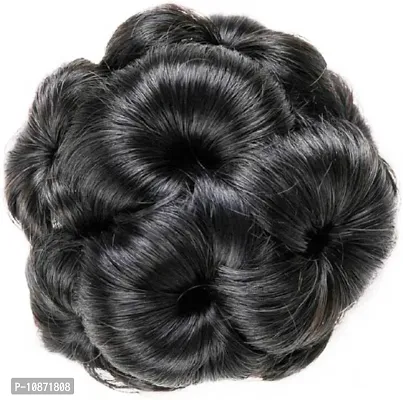 Desinger Black Nylon Hair Extension-thumb0