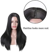 Designer Synthetic Fiber Hair Wig For Women-thumb1