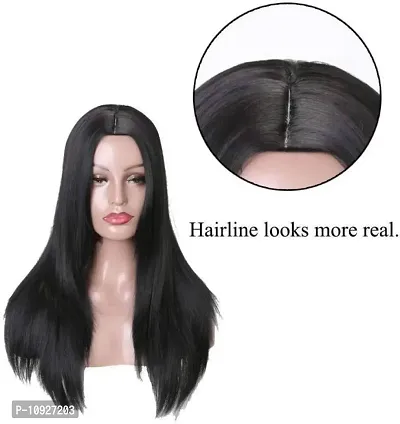 Designer Synthetic Fiber Hair Wig For Women-thumb2