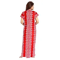 KHUSHI PRINT Women's Pure Cotton Maternity Maxi Gown Comfortable Nightwear Nightdresses (Pack of 2 PCs.)-thumb4