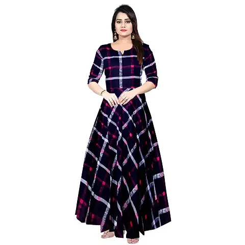 New In 100% rayon Ethnic Gowns 
