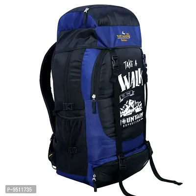 Mountain Rucksack/Hiking/Trekking/Camping Bag for Adventure Camping Rucksack Rucksack - 70 L  (Blue)-thumb0