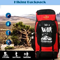 Mountain Rucksack/Hiking/Trekking/Camping Bag for Adventure Camping Rucksack Rucksack - 70 L  (Red)-thumb1