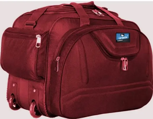 60 L Strolley Duffel Bag - (Expandable) super premium heavy duty 60L polyester lightweight luggage bag Duffel Strolley Bag