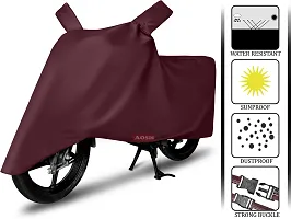 Protective Polyester Waterproof Two Wheeler Bike Cover For Honda CB Unicorn 160-thumb2