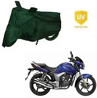 Protective Polyester Waterproof Two Wheeler Bike Cover For Honda CBZ TYPE 1-thumb1