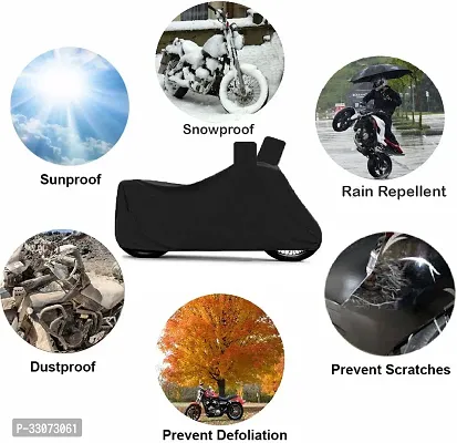 Protective Nylon Waterproof Two Wheeler Bike Cover For Honda CBR 650F-thumb2