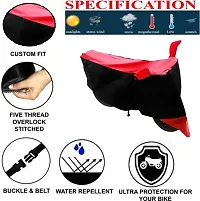 Protective Polyester Waterproof Two Wheeler Bike Cover For TVS Scooty Streak-thumb1