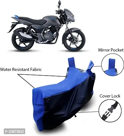 Protective Polyester Waterproof Two Wheeler Bike Cover For Bajaj Pulsar 125