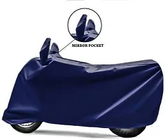 Protective Taffeta Waterproof Two Wheeler Bike Cover For Hero E Scoot-thumb1