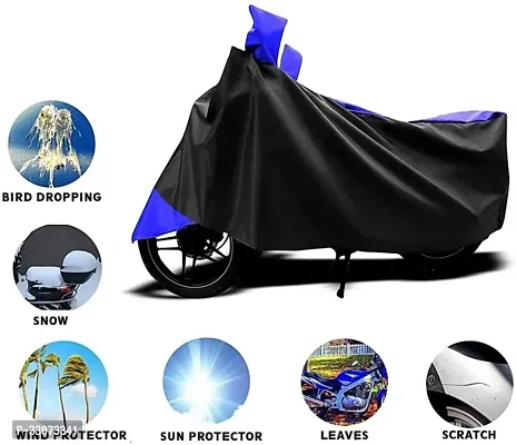 Protective Taffeta Waterproof Two Wheeler Bike Cover For Bajaj Dominar-thumb2