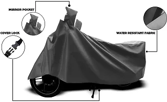 Protective Polyester Waterproof Two Wheeler Bike Cover For Honda CB Unicorn-thumb1