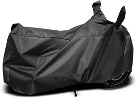 Protective Polyester Waterproof Two Wheeler Bike Cover For Royal Enfield Bullet 500-thumb2