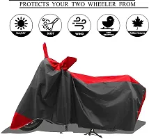 Protective Polyester Waterproof Two Wheeler Bike Cover For Triumph Street Triple-thumb3