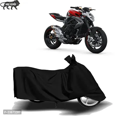 Protective Polyester Waterproof Two Wheeler Bike Cover For MV Agusta Brutale-thumb0