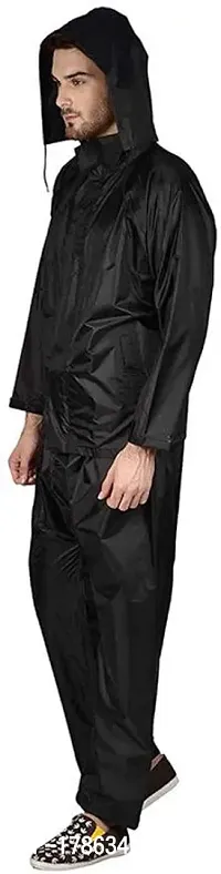 Premium Solid Men  Women Raincoat-thumb0