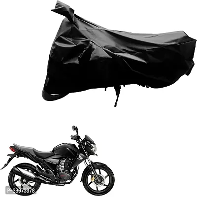 Protective Polyester Waterproof Two Wheeler Bike Cover For Honda Unicorn-thumb0