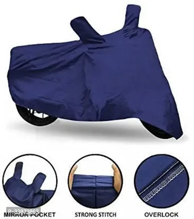 Protective Taffeta Waterproof Two Wheeler Bike Cover For TVS Scooty Streak-thumb4