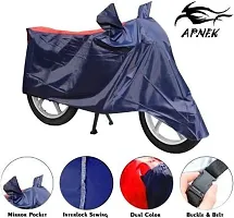 Protective Taffeta Waterproof Two Wheeler Bike Cover For Suzuki GS-thumb2