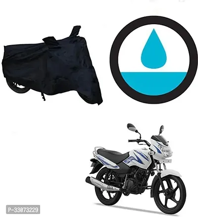 Protective Polyester Waterproof Two Wheeler Bike Cover For TVS Star Sport-thumb0