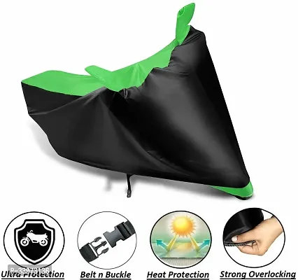 Protective Polyester Waterproof Two Wheeler Bike Cover For Hero Splendor-thumb2