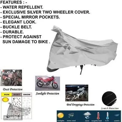 Protective Taffeta Waterproof Two Wheeler Bike Cover For Honda Grazia-thumb4