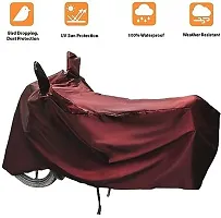 Protective Polyester Waterproof Two Wheeler Bike Cover For Universal Bike-thumb3