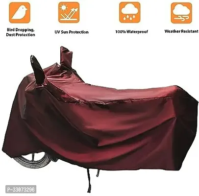 Protective Polyester Waterproof Two Wheeler Bike Cover For Universal Bike-thumb4