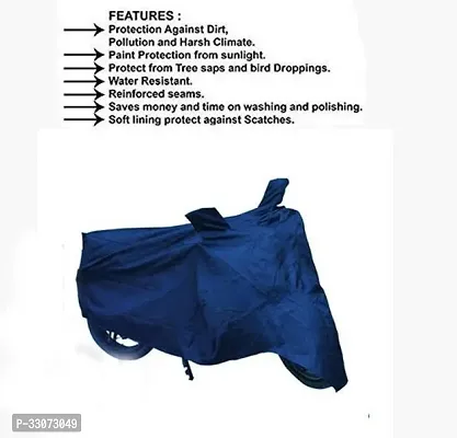 Protective Polyester Waterproof Two Wheeler Bike Cover For Hero E Scoot-thumb3