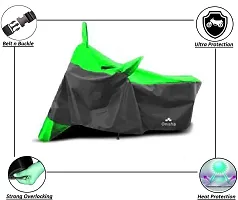 Protective Taffeta Waterproof Two Wheeler Bike Cover For Triumph Twin-thumb1