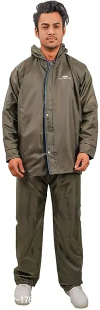 Premium Solid Men  Women Raincoat