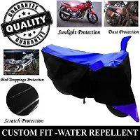 Protective Polyester Waterproof Two Wheeler Bike Cover For Honda Activa-thumb1