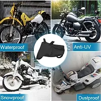 Protective Polyester Waterproof Two Wheeler Bike Cover For Universal Bike-thumb4