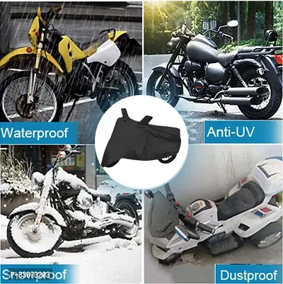 Protective Polyester Waterproof Two Wheeler Bike Cover For Universal Bike-thumb5