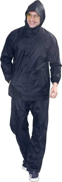 Premium Solid Men  Women Raincoat-thumb0