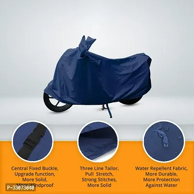 Protective Taffeta Waterproof Two Wheeler Bike Cover For Bajaj Pulsar NS 160-thumb3