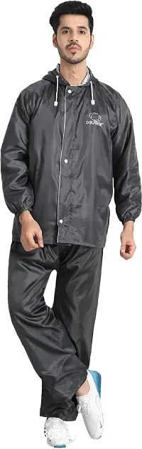 Premium Solid Men  Women Raincoat